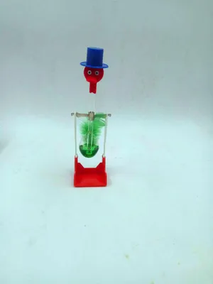 Zdjęcie produktu dla Creative Non- Stop Liquid Szkło Szczęśliwy ptak Śmieszne Duck Drink Resk Toy Perpetual Motion zielony