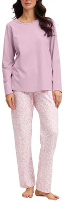 Image de Pyjama pour femmes CALIDA Graphic Nights, couleur lilas, taille 44-46