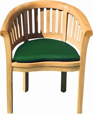 Produktbild von Teako Design Sitzkissen Avellino für Gartenstuhl 53x54cm grün
