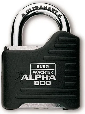 Produktbild von Burg Wächter Zylinder-Vorhangschloss Alpha 800 65