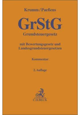 Produktbild von Grundsteuergesetz. GrStG