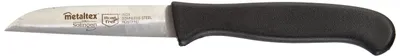 Gemüsemesser 8 cm, gebogene Klinge, rostfreier Stahl