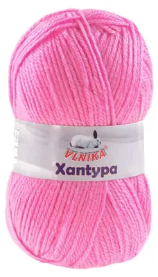 Produktbild von 100g Strickgarn XANTYPA Strickwolle Klassikgarn Handstrickgarn, freie Farbwahl, Farbe:453 rosa