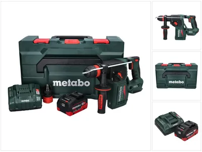 Productafbeelding van Metabo KH 18 LTX BL 24 Q accu combihamer 18 V 2.2 J + 1x accu 8.0 Ah + lader + metaBOX