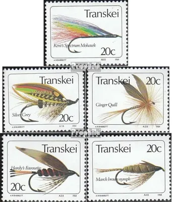 Produktbild von Briefmarken Südafrika - Transkei 1984 Mi 132-136 (kompl.Ausg.) gestempelt Angelhaken