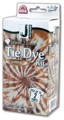 Zdjęcie produktu dla Zestaw żakardowy Tie-Dye Amber - kreatywny zestaw do farbowania tkanin dla dzieci