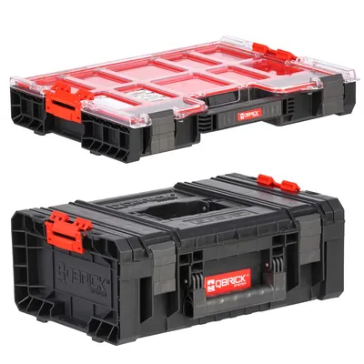 Obrázek produktu pro Box na nářadí s kufrem na elektrické nářadí kombinovatelný Modulární Set PRO
