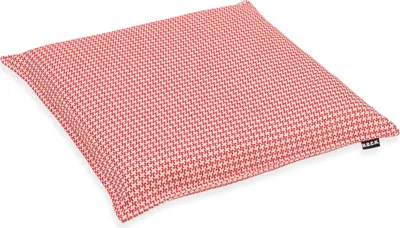 Produktbild von H.O.C.K. Bobo Sitzkissen mit Biese 45x45x6cm kleingemustert col. 9 rot