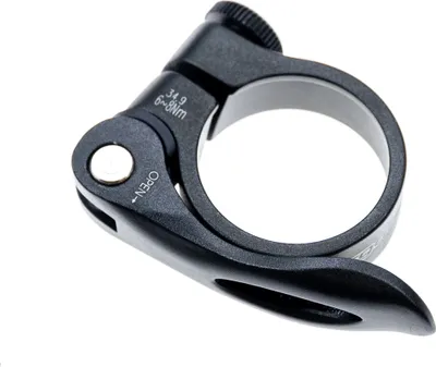 Produktbild von Ergotec Sattelstützklemme 34.9 schwarz mit Schnellspanner