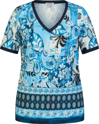 Produktbild von KjBRAND Da.-Shirt SHIRT 507 mittelblau m 44