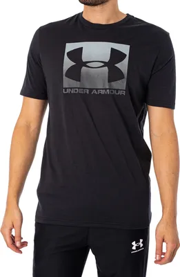 Produktbild von Under Armour Boxed Sportstyle Kurzarm-T-Shirt, Schwarz S
