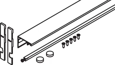 Produktbild von Hawa Connector oben 55 mm, für Verbindung Aussenseite mit Korpus