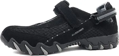 Produktbild von Allrounder by Mephisto Niro C. Suede Slipper Schwarz in Gr. 40