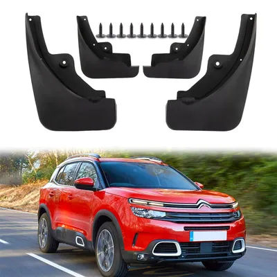 Zdjęcie produktu dla Solidchoice - Osłony błotników przednie i tylne do samochodów, pasujące do Citroen Aircross C5