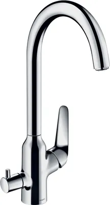 Produktbild von Spültischmischer DN 15, mit Geräteabsperrventil chrom chrom 220 Schwenkauslauf, mit GAV