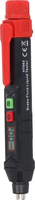 Imagen del producto de Bolígrafo para pruebas de líquido de frenos Riuulity, compatible con DOT3, DOT4 y DOT5.1. Analizador de humedad para líquido de frenos con 5 LEDs