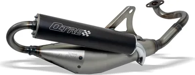 Produktbild von Tecnigas Auspuff Q-TRE mit Zulassung kompatibel mit Peugeot liegend
