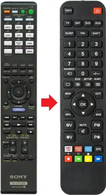 Produktbild von Fernbedienung passend für SONY RMAAP022 | STR-DG820 | STRDG820