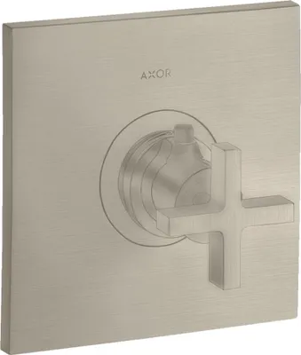 Immagine prodotto di hansgrohe AXOR Citterio Thermostat 59 l/min Thermostat encastré à haut débit, poignée transversale, 39716820, 39716820