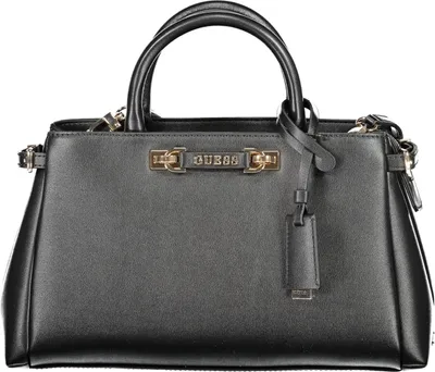 Produktbild von Elegante schwarze Damentasche mit vielseitigen Fächern und Details