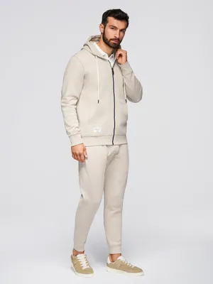 Produktbild von Ombre Sweatanzug Ombre Basic Baumwolle Line – Set hellgrau M