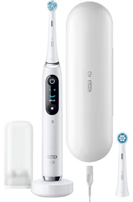 Produktbild von Oral-B iO Series 9N - Elektrische Zahnbürste - white alabaster