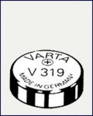 Produktbild von Varta V319, Siler-Oxid (S), 1.55 V, 16 mAh, 5.8 mm, 5.8 mm, 2.66 mm