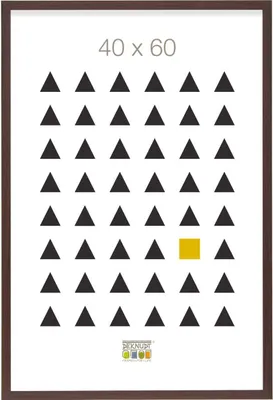 Zdjęcie produktu dla Deknudt S44C Ramka z płyty MDF, ciemnobrązowa, 40 x 60 cm