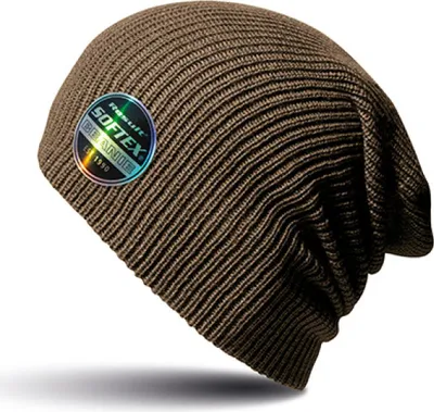 Produktbild von Result Winter Essentials RC031X | Core Softex® Beanie Wintermütze - Farbe: Chocolate - Größe: One Size