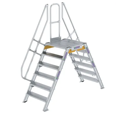 Produktbild von MUNK Überstieg 60° inkl. einen Handlauf, Stufenbreite 800mm, 2x6 Stufen