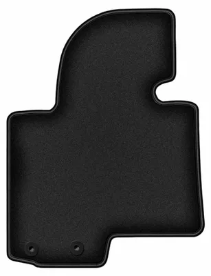 Productafbeelding van Velours bestuurdersmat voor Hyundai Tucson II 2009-2015 (SUV) – zwart, op maat – Wielganizator DURBAN