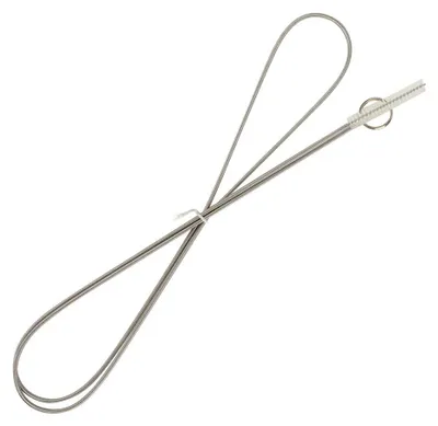 Productafbeelding van Reinigingsborstel voor bierslangen en bierleidingen - Flexibele schrobborstel - 150 cm lang
