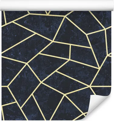 Zdjęcie produktu dla Tapeta Geometryczna do Salonu Styl SOHO Marmur 3D