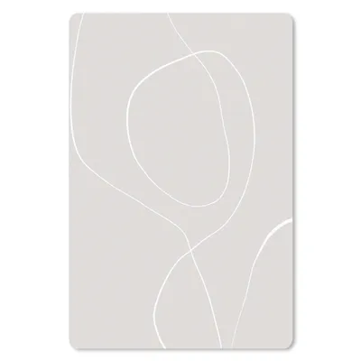 Produktbild von MuchoWow® Mauspad Mousepad Linienkunst - Abstrakt - Pastell 40x60 cm - Mousepads - Maus Mat - Pad - Mausunterlage - Schreibtisch Accesoire