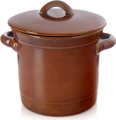 Immagine prodotto di Contenitore per decapaggio in ceramica con coperchio da 1 l