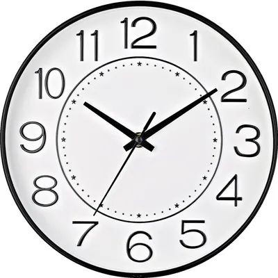 Produktbild von MODFU Wanduhren, 12-Zoll Wanduhr für Wohnzimmer, Silent Uhr, leise Quarzuhr, modernes Design, dekorative Uhr, runde Küchenuhr, leise hängende Uhr, große Ziffern, einfache Zeitablesung, Home & Living, Weiß