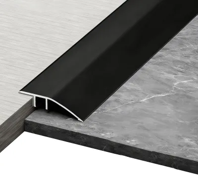 Imagen del producto de Solidchoice - Perfil de transición de aluminio para puertas, color