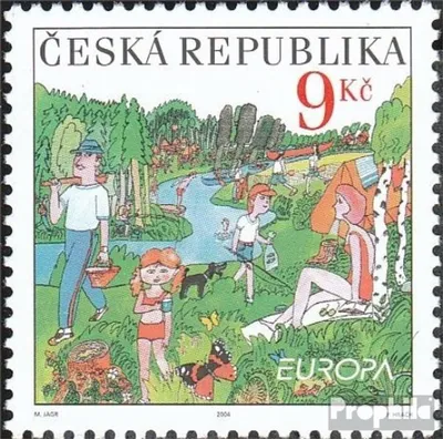 Produktbild von Briefmarken Tschechien 2004 Mi 395 (kompl.Ausg.) postfrisch Ferien