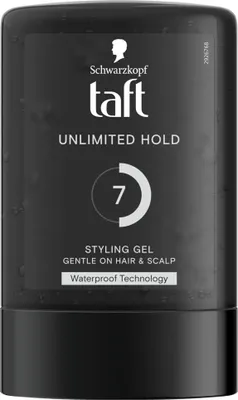 Productafbeelding van Taft - Unlimited Hold 7 - Styling Gel - Onbeperkte hold - 300 ml - 1 stuk