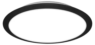 Produktbild von CTS LED Deckenleuchte, schwarz, IP44, 1xLED/21W