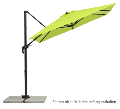 Immagine prodotto di Ombrellone Schneider RHODOS JUNIOR, verde mela, circa 230 x 230 cm, quadrato