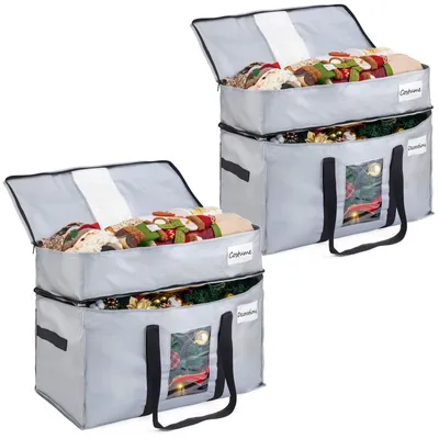 Produktbild von Solidchoice – Extra große Umzugstaschen, 2er-Pack mit stabilen Tragegriffen