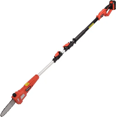 Produktbild von YATO Teleskop-Kettensäge mit inkl. 2,0Ah Li-Ion Akku 18V + Schnellladegerät