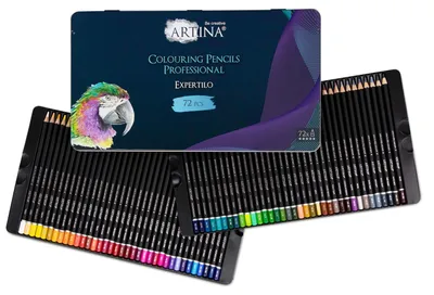 Immagine prodotto di Set di matite colorate Artina Expertilo XL 72 pezzi professionale