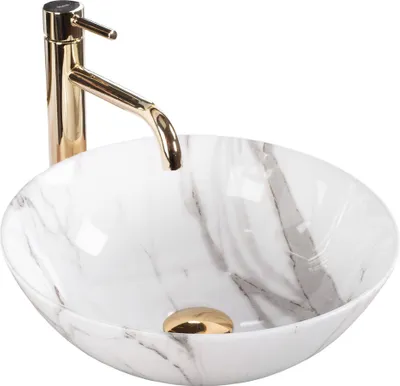 Immagine prodotto di Lavabo da Appoggio Rea Stella Aiax Shiny