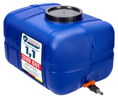 Produktbild von Garronda Wassertank 150 Liter Wasserbehälter mit Deckel Regenwassertank Großbehälter für Haushalt und Gewerbe GD-0098