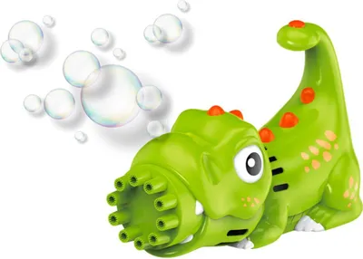 Obrázek produktu pro TechKidz, bublifuk s 10 otvory - Croco, zelený