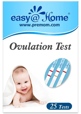 Immagine prodotto di Kit di 25 test per l'ovulazione – Include l'app Premom per il monitoraggio della fertilità