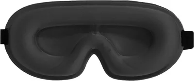 Image de INF Masque de sommeil 3D ergonomique en polyester et mousse à mémoire Le noir