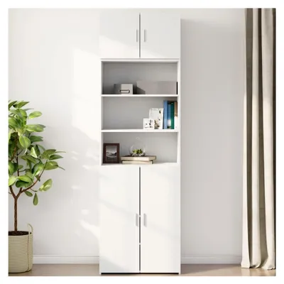Produktbild von Wandschrank Weiß 70x42,5x40 cm Holzwerkstoff